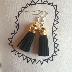 Handmade tassel earrings